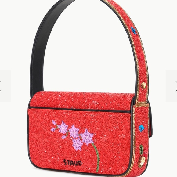 STAUD Tommy Beaded Bag Year Of The Snake - Picture 2 of 6
